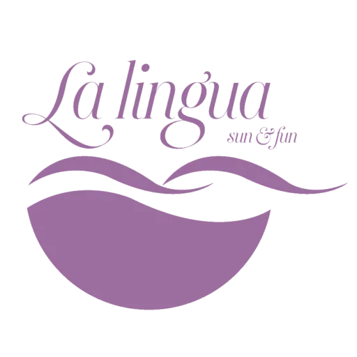 logo del lido la lingua a procida